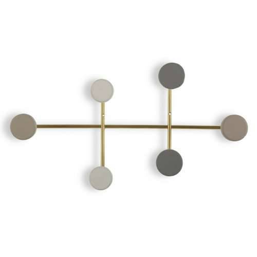 Stalak za kapute Versa Pisana Metal Smola Drvo MDF 6,5 x 22 x 41 cm (6,5 x 22 x 41 cm) Cijena