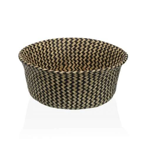 Ukrasna košara Versa Crna Morske alge Ø 28 cm Cijena