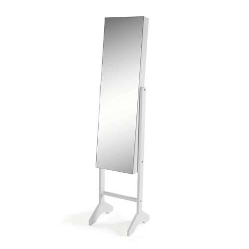 Zidno ogledalo Versa Bijela Ogledalo Drvo MDF Minimalistički 33,5 x 153 x 35,2 cm Cijena