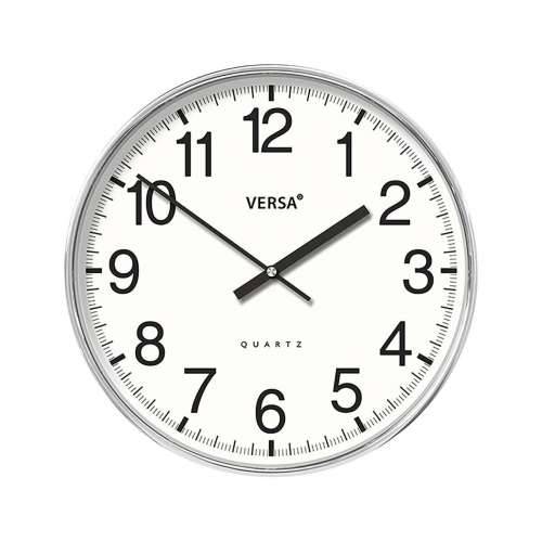 Zidni sat Versa Bijela Plastika 4 x 30 x 30 cm Cijena