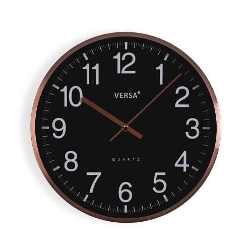 Zidni sat Versa Crna Metal Cijena