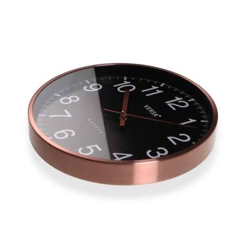 Zidni sat Versa Crna Metal Cijena