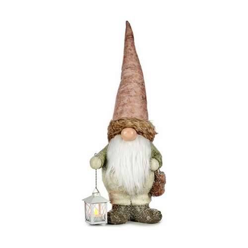 Ukrasna figura Svjetlo Laternas stends Vragolan 17 x 63 x 24,5 cm Roza Bijela Zelena Smola Cijena