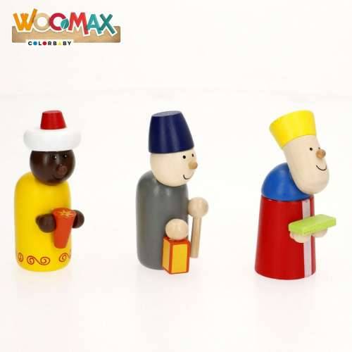Božićne jaslice Woomax Drvo plywood 23 x 16 x 11 cm (4 kom.) Cijena