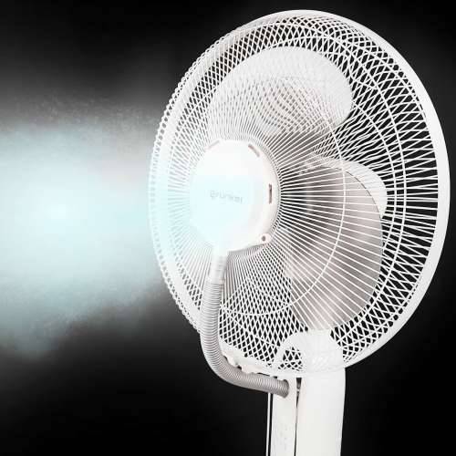 Podni ventilator raspršivač Grunkel FAN-16NEBULIZADOR 75 W Bijela Cijena