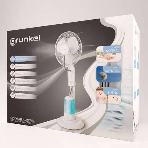 Podni ventilator raspršivač Grunkel FAN-16NEBULIZADOR 75 W Bijela Cijena