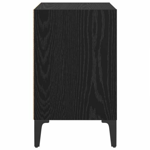 noćni ormarići 2 kom Crni hrast 40x30x50 cm Drvo Cijena
