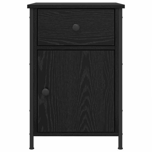 noćni ormarići 2 kom crni hrast 40x42x60 cm konstruirano drvo Cijena