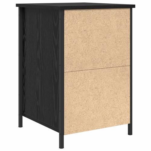 noćni ormarići 2 kom crni hrast 40x42x60 cm konstruirano drvo Cijena