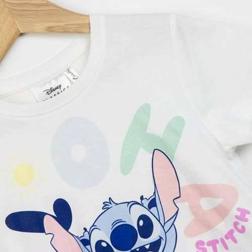 Dječje Majica Kratkih Rukava Stitch Bijela Cijena