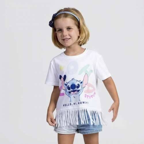 Dječje Majica Kratkih Rukava Stitch Bijela Cijena