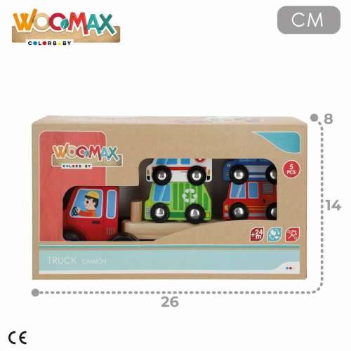 Kamion nosač automobila i Vozila 25 x 13 x 6 cm (6 kom.) Cijena