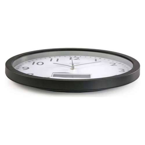 Zidni sat Versa Crna Plastika Minimalistički 4 x 35 x 35 cm Cijena
