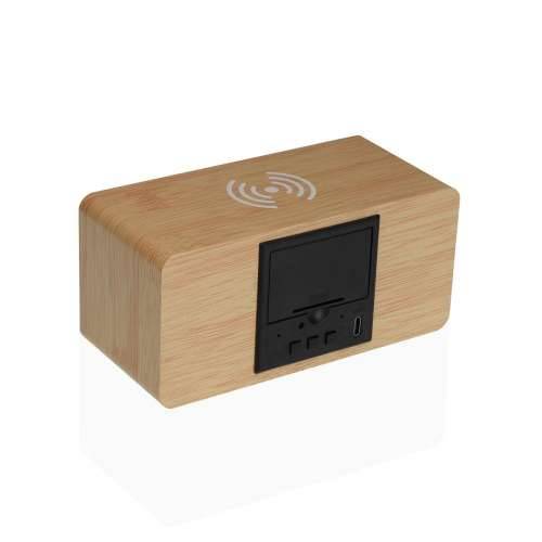 Sat-Budilica Versa Drvo MDF Minimalistički 7 x 7 x 15 cm Cijena