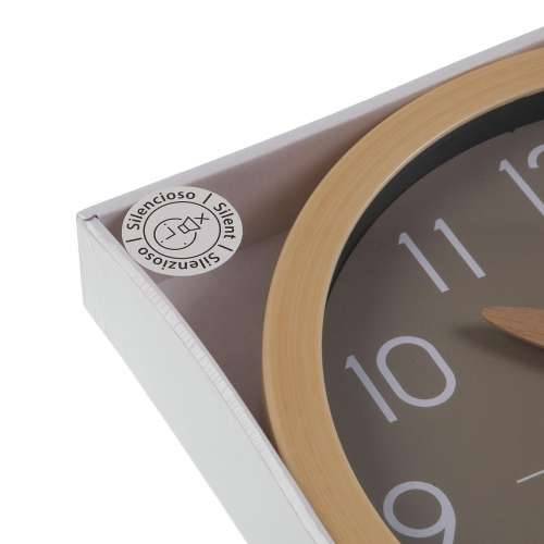 Zidni sat Versa Siva Plastika Minimalistički 4,1 x 30 x 30 cm Cijena