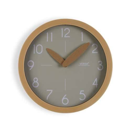 Zidni sat Versa Siva Plastika Minimalistički 4,1 x 30 x 30 cm Cijena