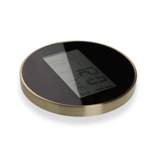 Zidni sat Versa Crna Plastika Minimalistički 4,1 x 30 x 30 cm Cijena