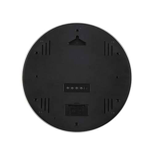 Zidni sat Versa Crna Plastika Minimalistički 4,1 x 30 x 30 cm Cijena