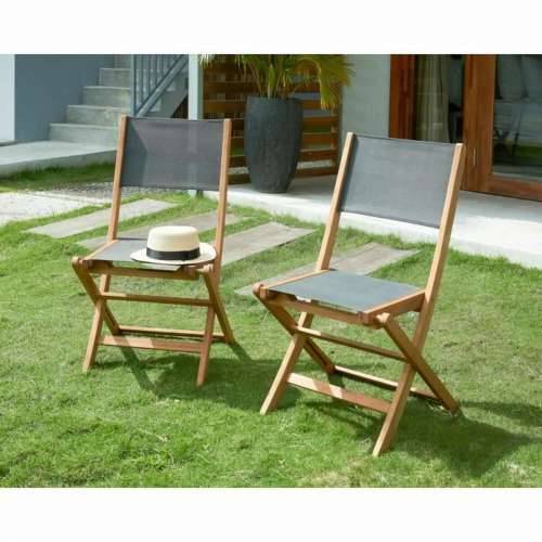 Dārza krēsls Acacia Siva 50 x 57 x 90 cm (4 Dijelovi) Cijena