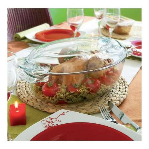 Posuda za Pećnicu Pyrex 1040712 Bijela Providan Kaljeno staklo 6 L 4,5 g 4,5 L Cijena