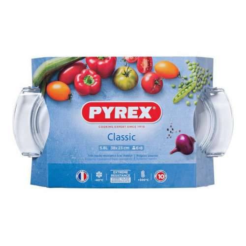 Posuda za Pećnicu Pyrex 1040712 Bijela Providan Kaljeno staklo 6 L 4,5 g 4,5 L Cijena