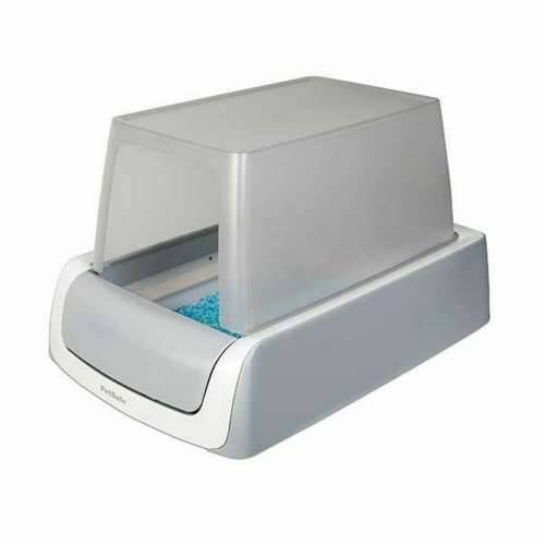 Pijesak za mačke PetSafe Automatsko čišćenje 15 x 70 x 48,5 cm Bijela Plastika Cijena
