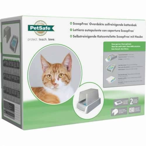Pijesak za mačke PetSafe Automatsko čišćenje 15 x 70 x 48,5 cm Bijela Plastika Cijena