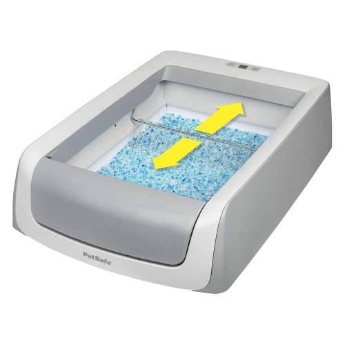 Pijesak za mačke PetSafe Automatsko čišćenje 15 x 70 x 48,5 cm Bijela Plastika Cijena