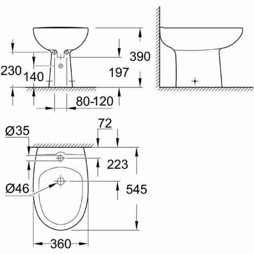 Bide Grohe Cijena