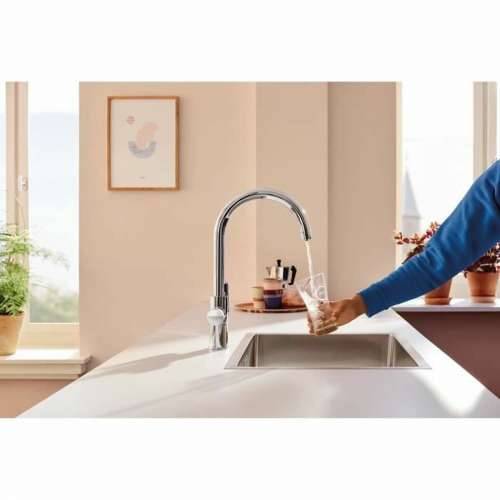 Kitchen Tap Grohe  Blue Pure StartCurve Metal Oblik slova C Cijena