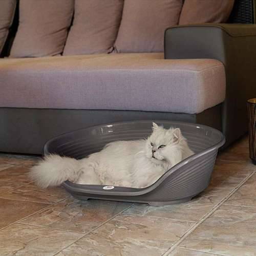 Krevet za psa Ferplast Siesta Deluxe 4 Tamno sivo 61,5 x 45 x 21,5 cm Cijena