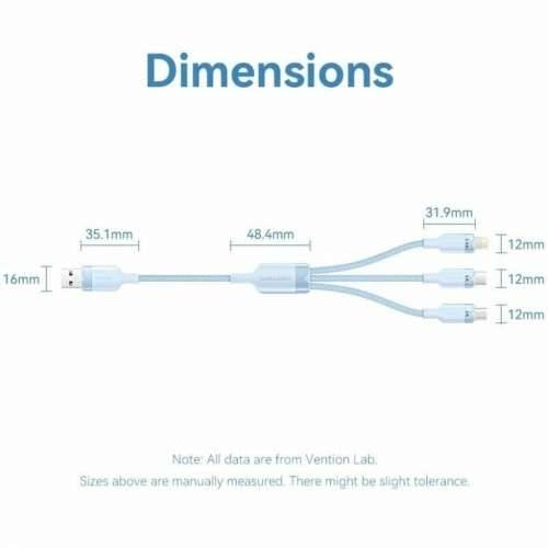 Kabel USB u Lightning Vention CTRLG Cijena