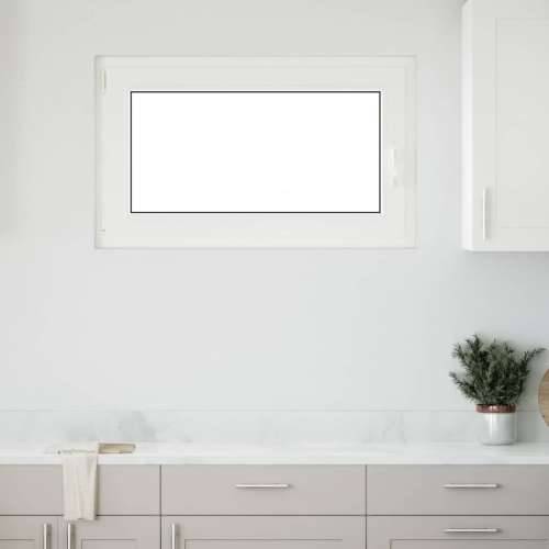 Podrumski prozor “RISOR” 100x70 cm Okretno-nagibni DIN lijevi bijeli - Bijela 100 x 70 cm (dvoslojni) 1 Naginjanje i okretanje l Cijena