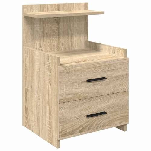 Noćni ormarić s 2 ladice Sonoma hrast 40x36,5x62 cm - sonoma hrast 1 Cijena