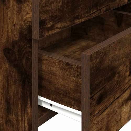 Noćni ormarići 2 kom s 2 ladice dimljeni hrast 40x36,5x62 cm - Dimljeni hrast 2 Cijena