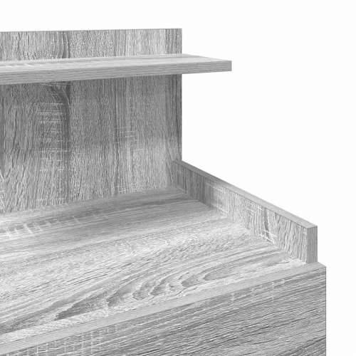 Noćni ormarići 2 kom s 2 ladice sivi Sonoma 40x36,5x62 cm - Sivi hrast sonoma 2 Cijena