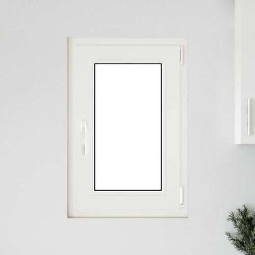 Podrumski prozor “RISOR” 50x75 cm Okretno-nagibni DIN lijevi bijeli - Bijela 50 x 75 cm (dvoslojni) 1 Naginjanje i okretanje lij Cijena
