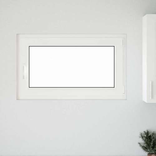 Podrumski prozor “RISOR” 100x60 cm Okretno-nagibni DIN desni bijeli - Bijela 100 x 60 cm (dvoslojni) 1 Naginjanje i okretanje de Cijena