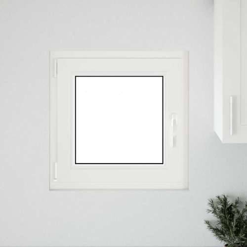 Podrumski prozor “RISOR” 50x50 cm Okretno-nagibni DIN lijevi antracit - Antracit 50 x 50 cm (dvoslojni) 1 Naginjanje i okretanje Cijena