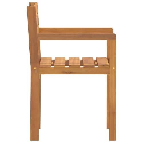 Vrtne stolice 2 kom 50x53x80 cm Masivno drvo akacije - 2 Cijena