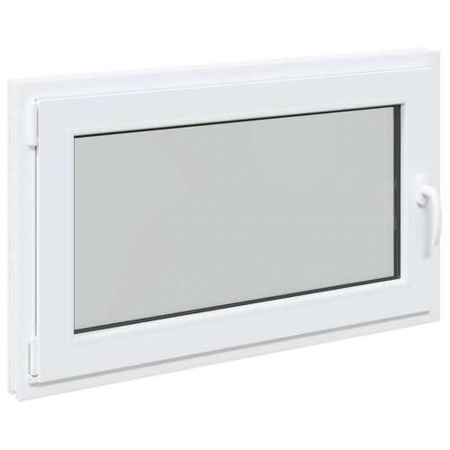 Podrumski prozor “RISOR” 100x50 cm Okretno-nagibni DIN lijevi bijeli - Bijela 100 x 50 cm (troslojni) 1 Naginjanje i okretanje l Cijena