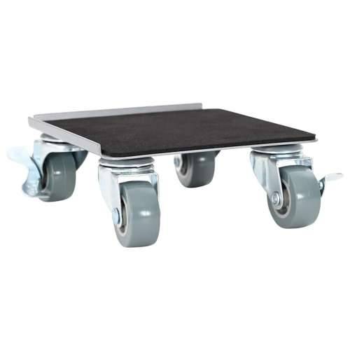Kotačići za namještaj 4 kom s podizačem 13,5x13,5x6 cm Čelik 1300 kg Cijena