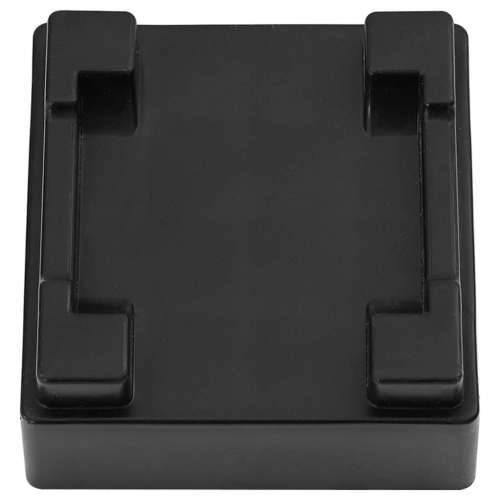 Kotačići za namještaj 4 kom s podizačem crni 13,5x13,5x4,2 cm 300 kg Cijena