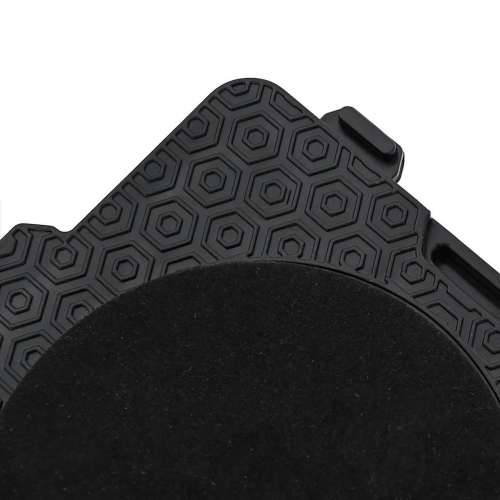 Kotačići za namještaj 4 kom s podizačem crni 13,5x13,5x4,2 cm 300 kg Cijena