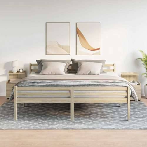 Noćni ormarići 2 kom s 2 ladice Sonoma hrast 40x36,5x62 cm - sonoma hrast 2 Cijena