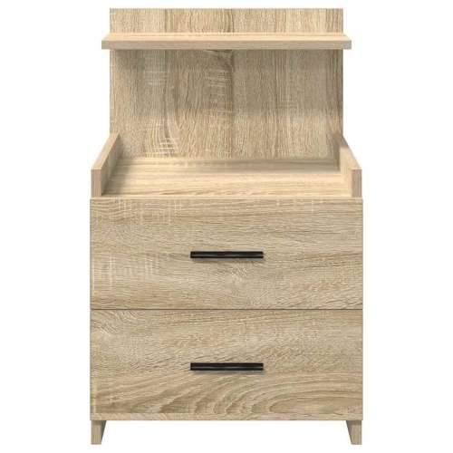 Noćni ormarići 2 kom s 2 ladice Sonoma hrast 40x36,5x62 cm - sonoma hrast 2 Cijena
