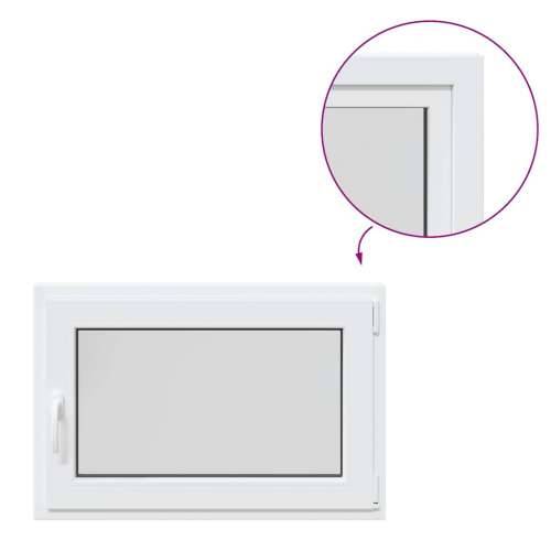 Podrumski prozor “RISOR” 90x50 cm Okretno-nagibni DIN desni bijeli - Bijela 90 x 50 cm (dvoslojni) 1 Naginjanje i okretanje desn Cijena