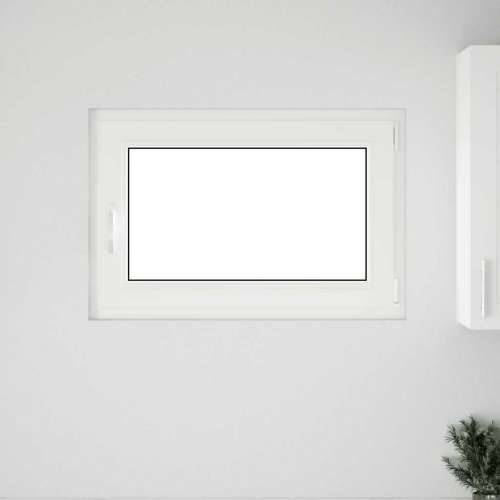 Podrumski prozor “RISOR” 90x50 cm Okretno-nagibni DIN desni bijeli - Bijela 90 x 50 cm (dvoslojni) 1 Naginjanje i okretanje desn Cijena
