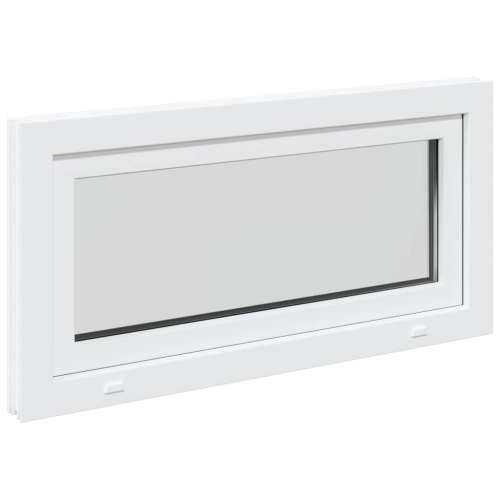 Podrumski prozor “RISOR” 100x50 cm Okretno-nagibni DIN lijevi bijeli - Bijela 100 x 50 cm (dvoslojni) 1 Naginjanje i okretanje l Cijena