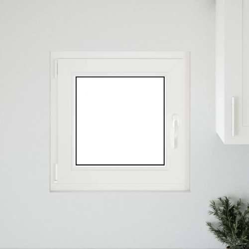 Podrumski prozor “RISOR” 50x50 cm Okretno-nagibni DIN lijevi bijeli - Bijela 50 x 50 cm (troslojni) 1 Naginjanje i okretanje lij Cijena